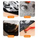 Kit com 3 escovinhas de Limpeza Pesada Multiuso Aço Latão