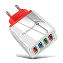 Carregador usb carga rápida 3.0 3.1a - Tik Ofertas 