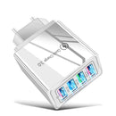 Carregador usb carga rápida 3.0 3.1a - Tik Ofertas 