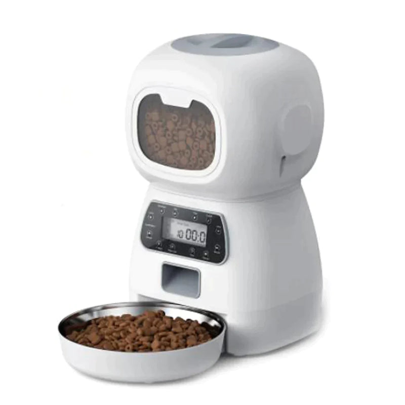 Alimentador Automático para Cães e Gatos - Tik Ofertas 