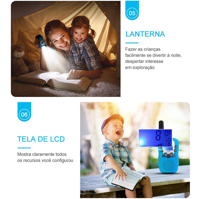 Walkie Talkie Portátil infantil - Tik Ofertas 