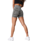 Shorts sem costura camuflado - Tik Ofertas 