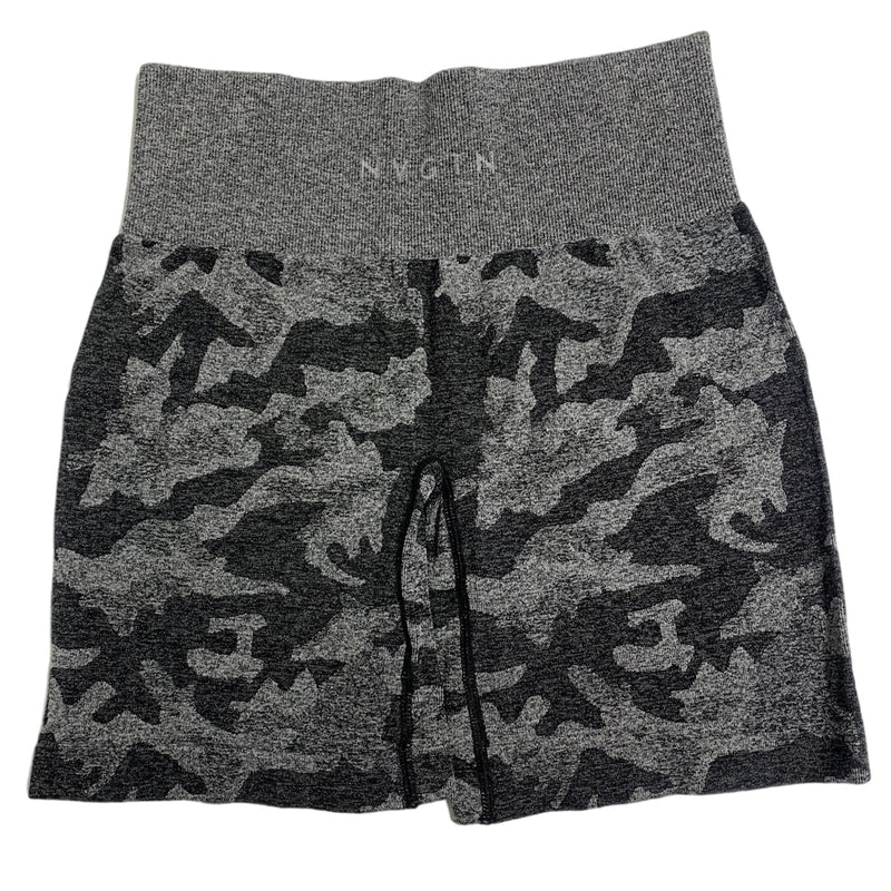 Shorts sem costura camuflado - Tik Ofertas 