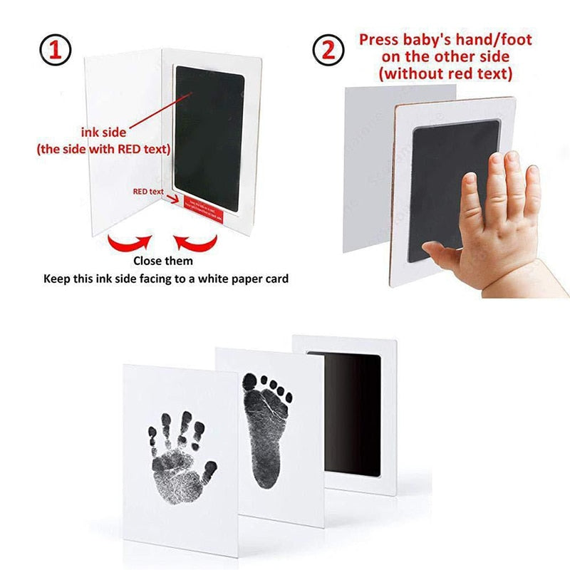 HandPrint Baby - Guarde os Momentos - Tik Ofertas 