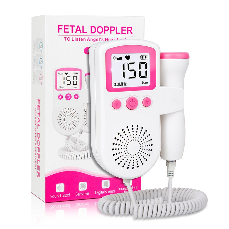 Monitor Fetal - Para ouvir o coraçãozinho do seu bebê - Tik Ofertas 