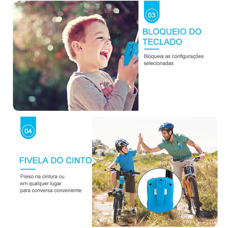 Walkie Talkie Portátil infantil - Tik Ofertas 