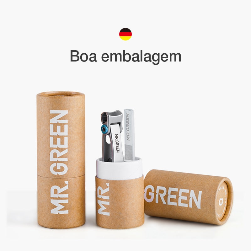 Cortadores de Unhas Mr. Green, Aço Inoxidável - Tik Ofertas 