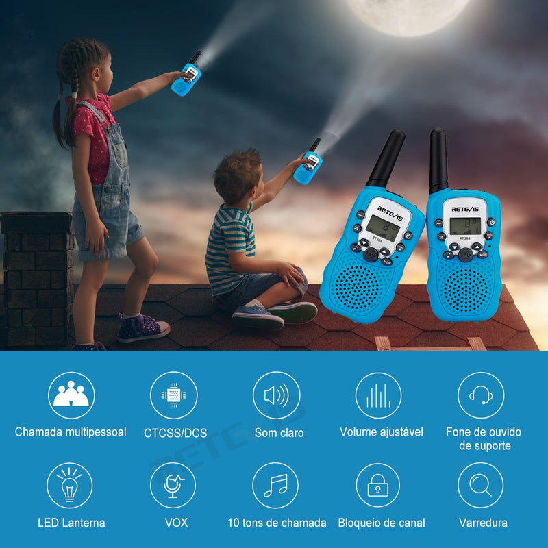 Walkie Talkie Portátil infantil - Tik Ofertas 